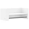 vidaXL Étagère murale blanc 70,5x35x30,5 cm bois d'ingénierie