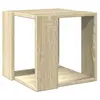 vidaXL Table basse chêne sonoma 32x32x30 cm bois d'ingénierie