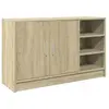 vidaXL Armoire d'évier chêne sonoma 90x29x55 cm bois d'ingénierie