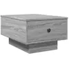 vidaXL Table basse sonoma gris 60x45x31 cm bois d'ingénierie