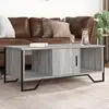 vidaXL Vidaxl Table Basse Sonoma Gris 100x51x40 Cm Bois D'ingénierie