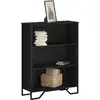 vidaXL Bibliothèque noir 80x31x106 cm bois d'ingénierie