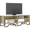 vidaXL Meuble TV chêne sonoma 122x34x41 cm bois d'ingénierie