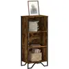 vidaXL Bibliothèque chêne fumé 50x31x106 cm bois d'ingénierie