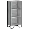 vidaXL Bibliothèque sonoma gris 50x31x106 cm bois d'ingénierie