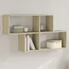 vidaXL Étagère murale chêne sonoma 100x20x53 cm bois d'ingénierie