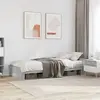 vidaXL Cadre de lit sonoma gris 90x200 cm bois d'ingénierie