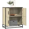 vidaXL Buffet chêne sonoma 68x35x76 cm bois d'ingénierie