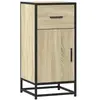 Vidaxl - Buffet chêne sonoma 35,5x35x76 cm bois d'ingénierie et métal