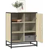 vidaXL Vidaxl Buffet Chêne Sonoma 62x35x76 Cm Bois D'ingénierie
