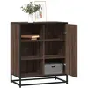 vidaXL Vidaxl Buffet Chêne Marron 62x35x76 Cm Bois D'ingénierie