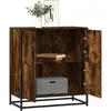 vidaXL Buffet chêne fumé 68x35x76 cm bois d'ingénierie