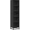 vidaXL Vidaxl Bibliothèque Noir 40x35x170,5 Cm Bois D'ingénierie