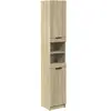 vidaXL Armoire salle de bain chêne sonoma 32x34x188,5 cm