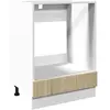 vidaXL Armoire à four Chêne sonoma 60x46x81,5 cm Aggloméré