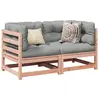 vidaXL Salon de jardin 2 pcs bois massif sapin de douglas
