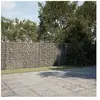 vidaXL Panier gabion avec couvercle 700x50x150 cm fer galvanisé