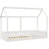 vidaXL Cadre de lit d'enfants forme de maison 80x200cm bois pin massif