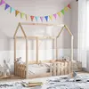 vidaXL Cadre de lit d'enfants forme de maison 70x140cm bois pin massif