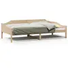 vidaXL Cadre de lit 80x200 cm Bois de pin massif