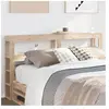 vidaXL Tête de lit avec étagères 120 cm bois massif de pin