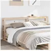 vidaXL Tête de lit avec étagères 180 cm bois massif de pin