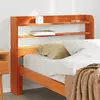 vidaXL Tête de lit avec étagères marron cire 100 cm bois massif de pin