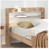 vidaXL Tête de lit avec étagères 90 cm bois massif de pin