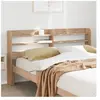 vidaXL Tête de lit avec étagères 150 cm bois massif de pin