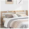 vidaXL Tête de lit avec étagères 180 cm bois massif de pin