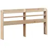 vidaXL Tête de lit avec étagères 160 cm bois massif de pin