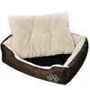 vidaXL Sommier à lattes de lit avec matelas Crème 120x200 cm Tissu