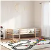 vidaXL Cadre de lit d'enfant 75x190 cm bois de pin massif