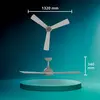 Philips LED Civx Ventilateur de plafond 32 W avec télécommande, variab...