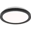 Philips Plafonnier LED Aio RD noir lot de 2 30 cm télécommande