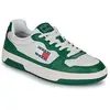 Baskets basses en cuir signature Tommy Hilfiger