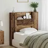 vidaXL Cabinet de Tête de Lit Bois Ancien 120 x 15 x 103.5 cm