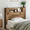 vidaXL Cabinet de Tête de Lit Bois Ancien 120 x 15 x 103.5 cm