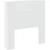 vidaXL Tête de lit blanche 100 x 16,5 x 103,5 cm Bois composite