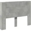 vidaXL Tête de lit Béton Gris 140 x 16,5 x 103,5 cm Bois composite