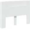 vidaXL Tête de lit blanche 140 x 16,5 x 103,5 cm Bois composite