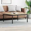 vidaXL Table basse Sonoma 100 x 100 x 45 cm Bois composite