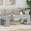 vidaXL Table basse Gris Sonoma 110 x 50 x 41 cm Bois d'ingénierie