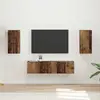 vidaXL 2 pcs Bois Ancien
