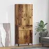 vidaXL Haut Armoire Bois Ancien 69,5 x 34 x 180 cm Bois d'ingénierie