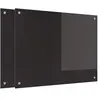 vidaXL Protection de cuisine Noir 80 x 60 x 0.8 cm verre trempé