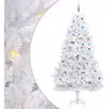 Sapin De Noël Artificiel À Branches Articulées Blanc 270 Cm Vidaxl