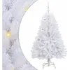 Sapin De Noël Artificiel À Branches Articulées Blanc 150 Cm Vidaxl