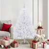 Sapin De Noël Artificiel À Branches Articulées Blanc 150 Cm Vidaxl