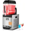 SucceBuy Machine à slushy commerciale, réservoir unique de 12 l, 48 ta...
